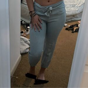striped pants